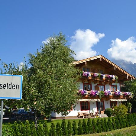 Ramseiderhof Apartment Saalfelden Bagian luar foto