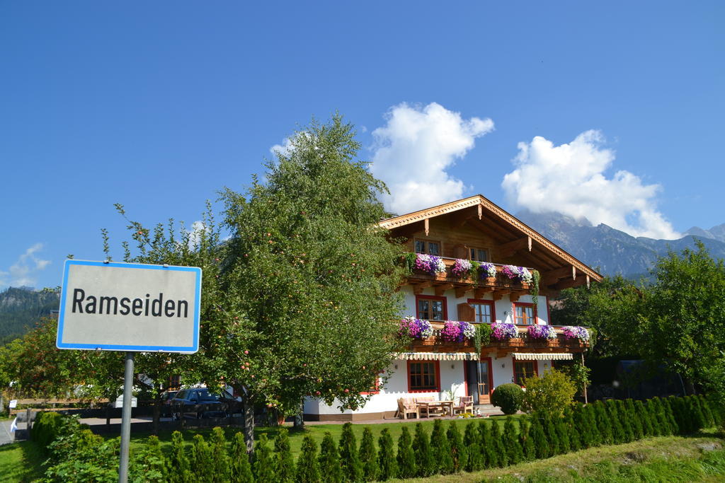 Ramseiderhof Apartment Saalfelden Bagian luar foto