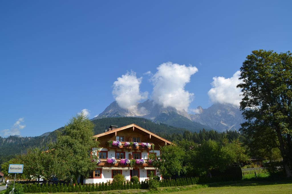 Ramseiderhof Apartment Saalfelden Bagian luar foto